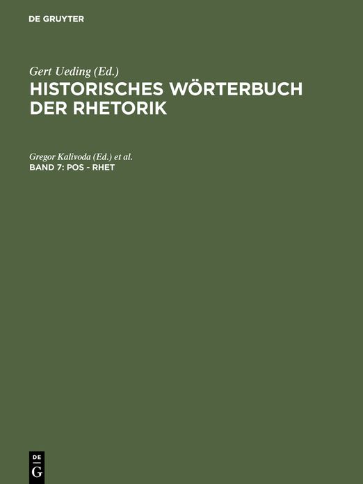 Pos - Rhet