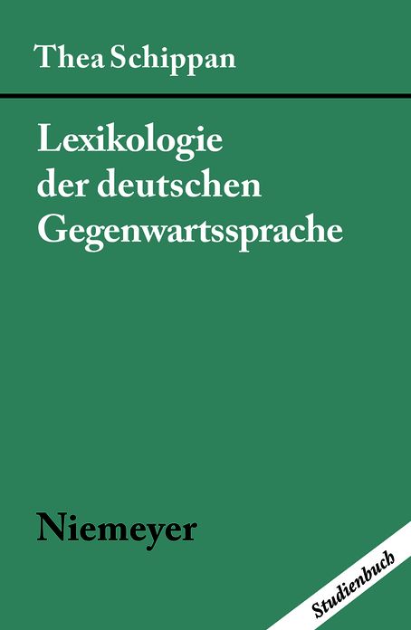 Lexikologie der deutschen Gegenwartssprache