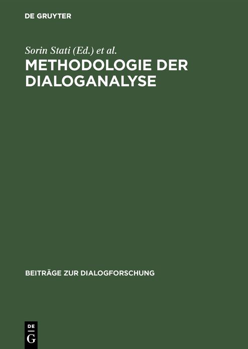 Methodologie Der Dialoganalyse