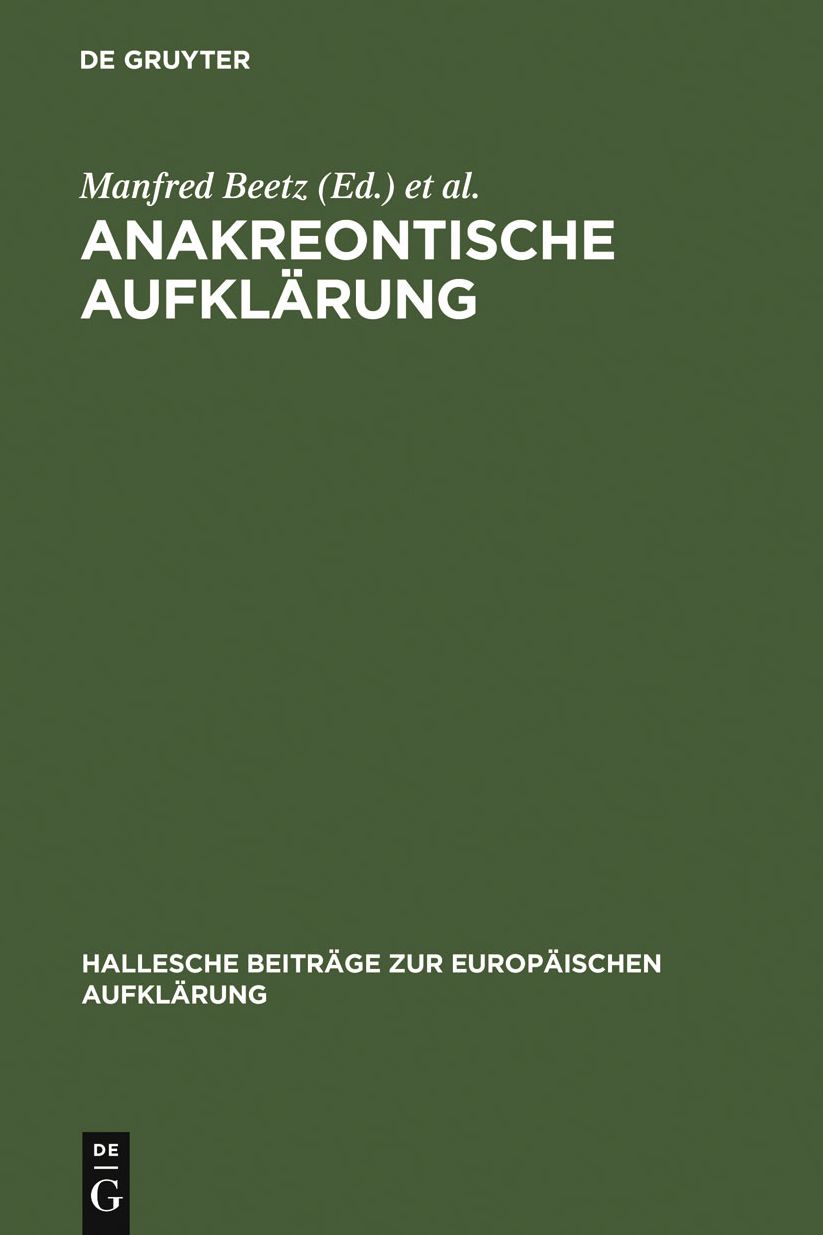 Anakreontische Aufklarung