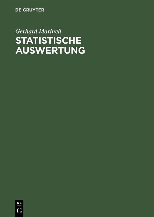 Statistische Auswertung