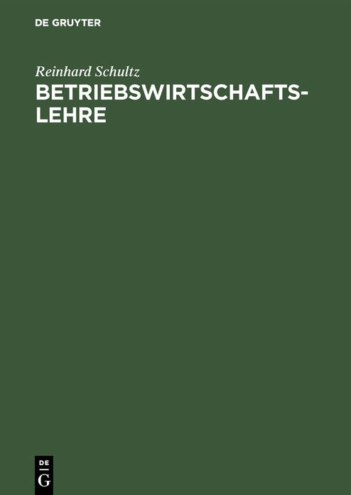 Betriebswirtschaftslehre: Sozialökonomische Einführung