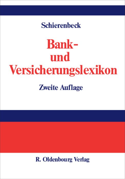 Bank- und Versicherungslexikon