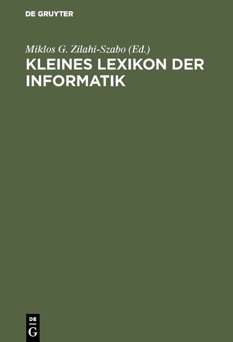 Kleines Lexikon der Informatik