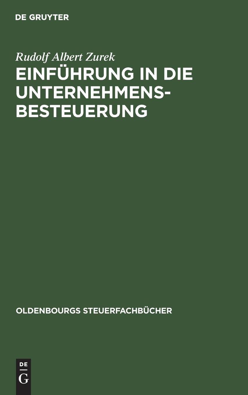 Einführung in die Unternehmensbesteuerung