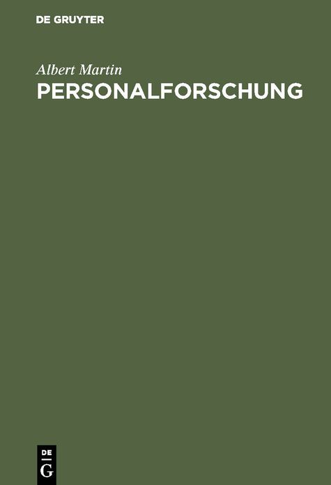 Personalforschung