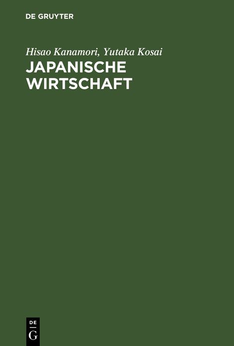 Japanische Wirtschaft: Grundlagen