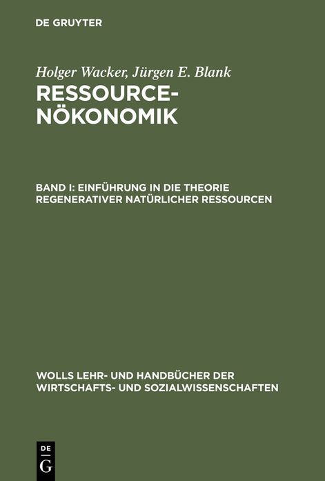 Einführung in die Theorie regenerativer natürlicher Ressourcen