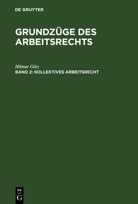 Kollektives Arbeitsrecht