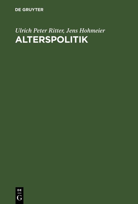Alterspolitik: Eine sozio-ökonomische Perspektive
