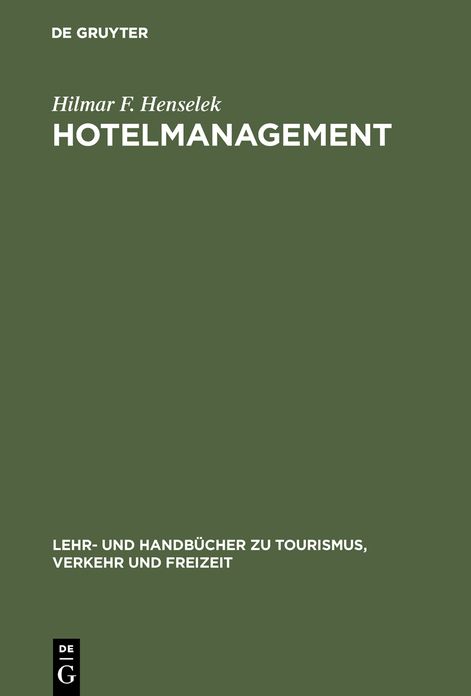 Hotelmanagement: Planung und Kontrolle