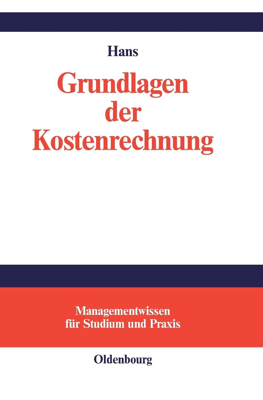 Grundlagen der Kostenrechnung