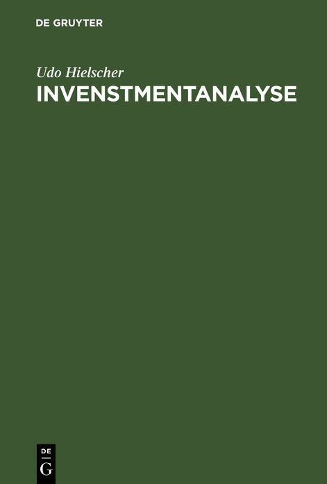 Invenstmentanalyse