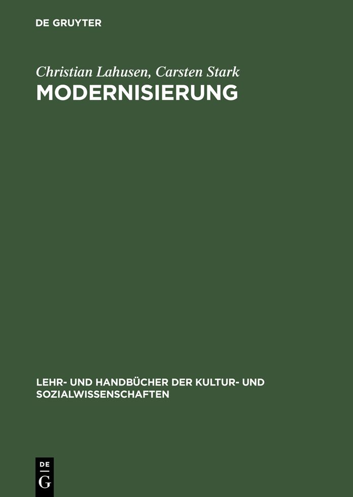 Modernisierung: Einführung in die Lektüre klassisch-soziologischer Texte