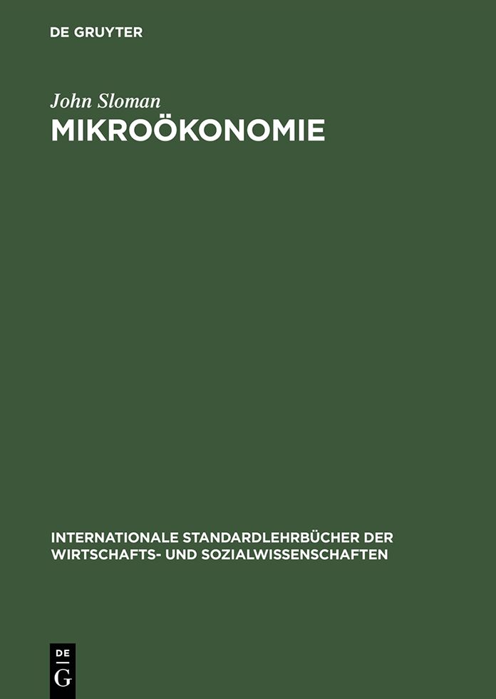 Mikroökonomie: Einführung