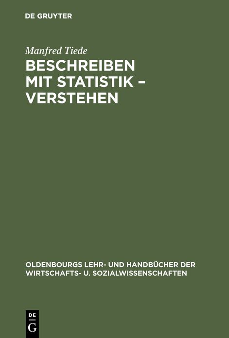Beschreiben mit Statistik - Verstehen