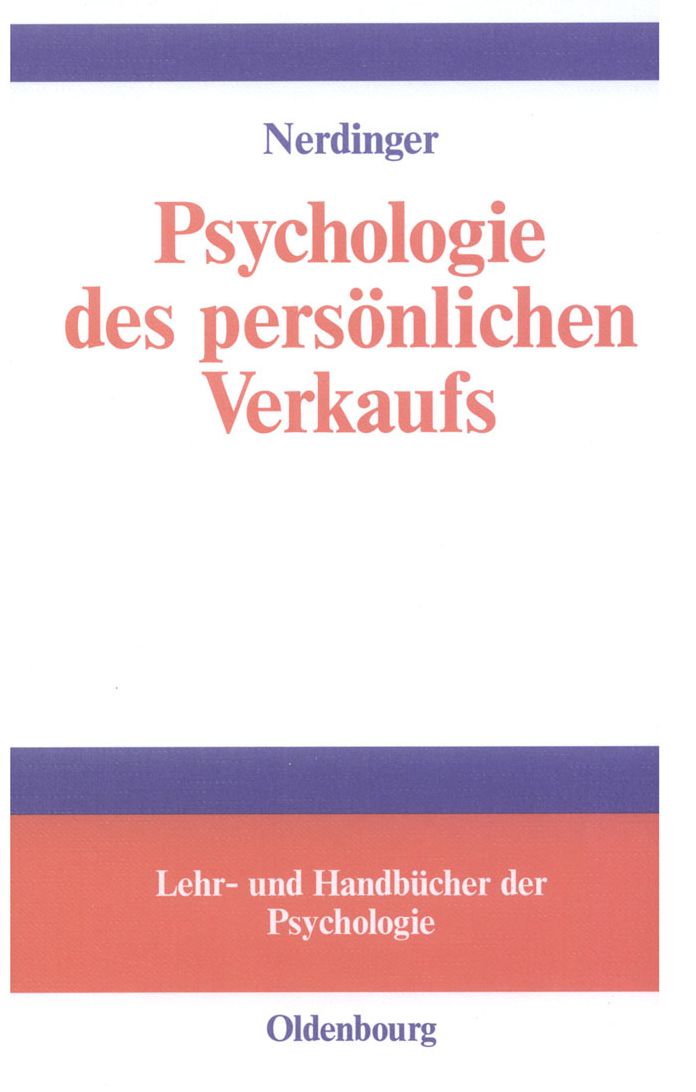 Psychologie des personlichen Verkaufs