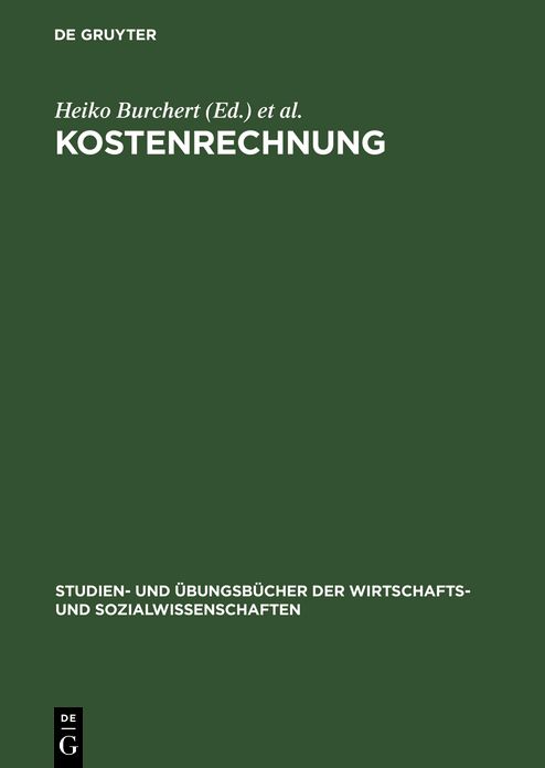 Kostenrechnung: Aufgaben und Losungen