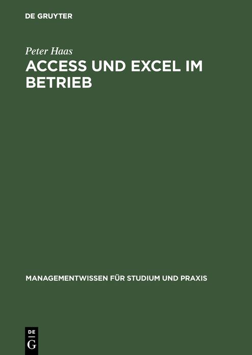 Access und Excel im Betrieb