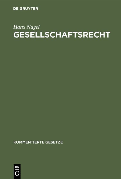 Gesellschaftsrecht