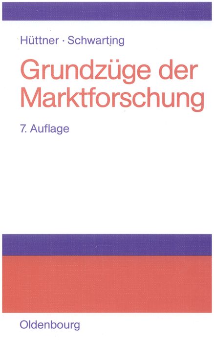 Grundzuge der Marktforschung