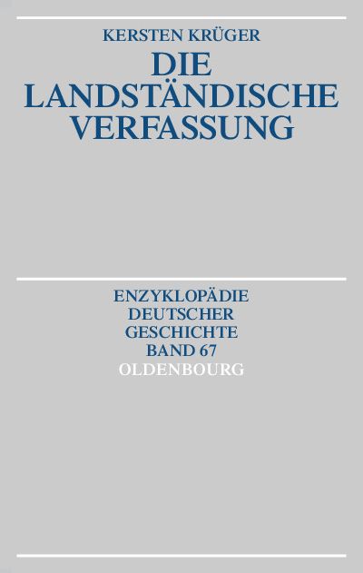 Die Landstandische Verfassung