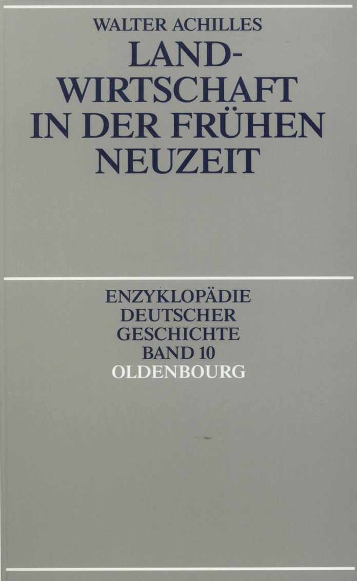 Landwirtschaft in der Fruhen Neuzeit