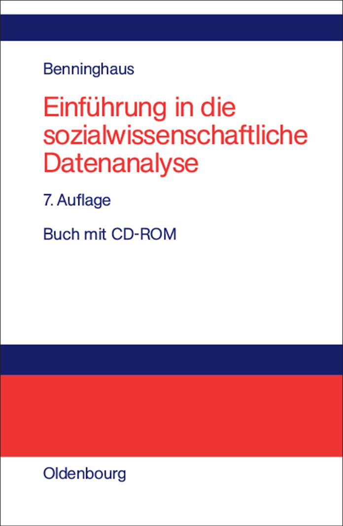 Einfuhrung in die sozialwissenschaftliche Datenanalyse: Buch mit CD-ROM