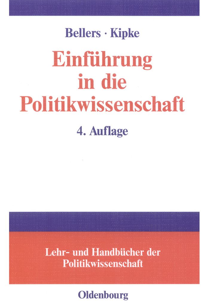 Einfuhrung in die Politikwissenschaft