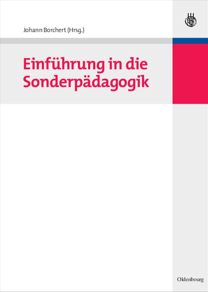 Einf?hrung in die Sonderp?dagogik