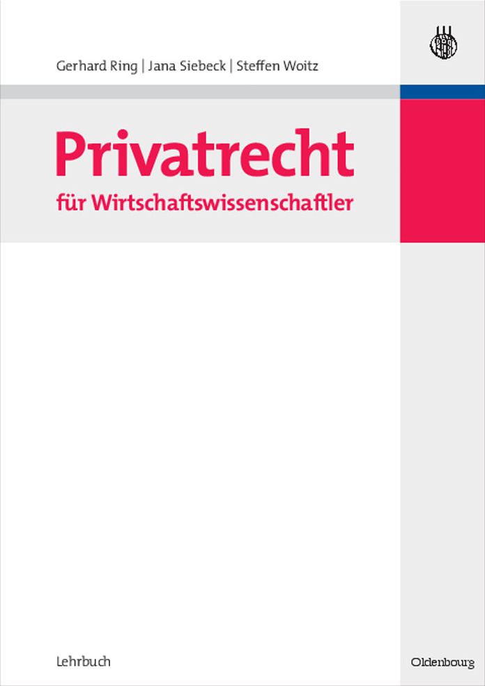 Privatrecht fur Wirtschaftswissenschaftler