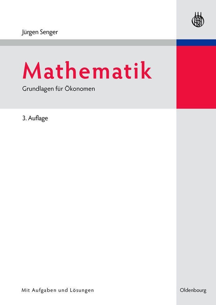 Mathematik: Grundlagen fur Okonomen
