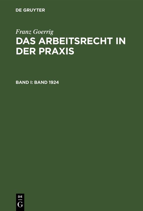 Band 1924