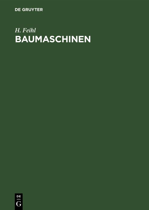 Baumaschinen