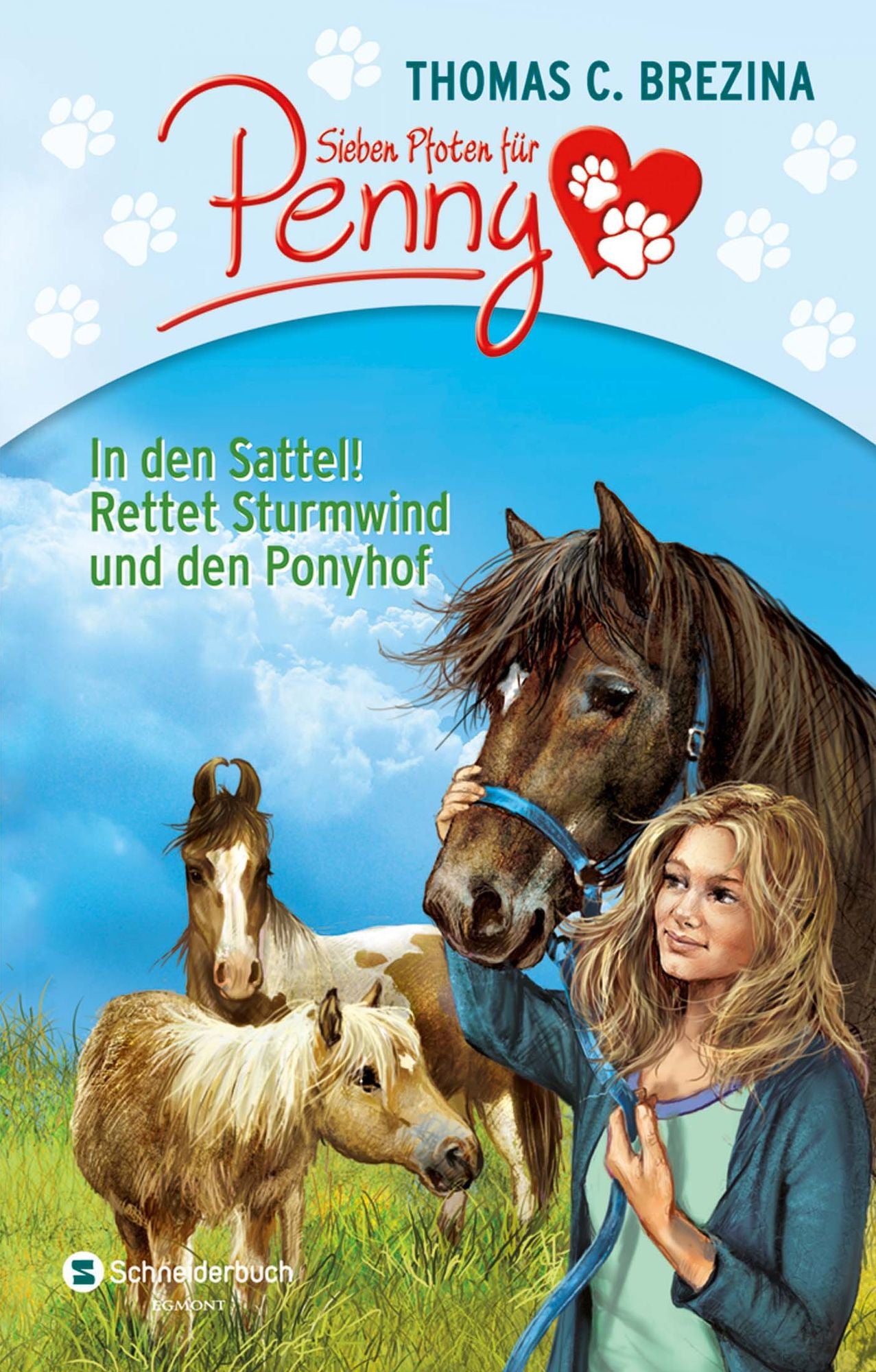 Sieben Pfoten für Penny Sammelband 02: In den Sattel! Rettet Sturmwind und den Ponyhof