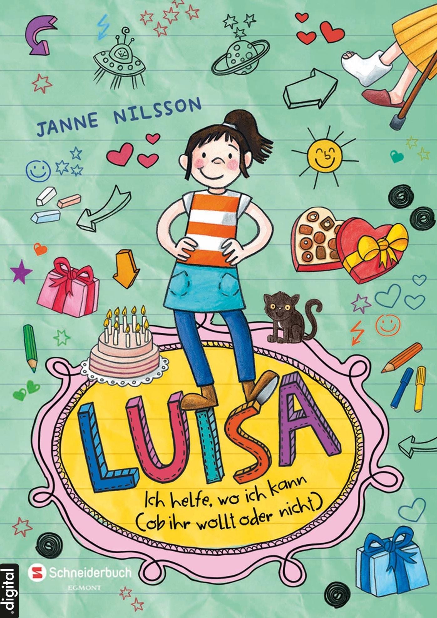 Luisa - Ich helfe, wo ich kann (ob ihr wollt oder nicht): Lustiger Comic-Roman Für Fans von DORK Diaries, Tom Gates und »Mein Lotta-Leben« Für Kinder ab 8 Jahren