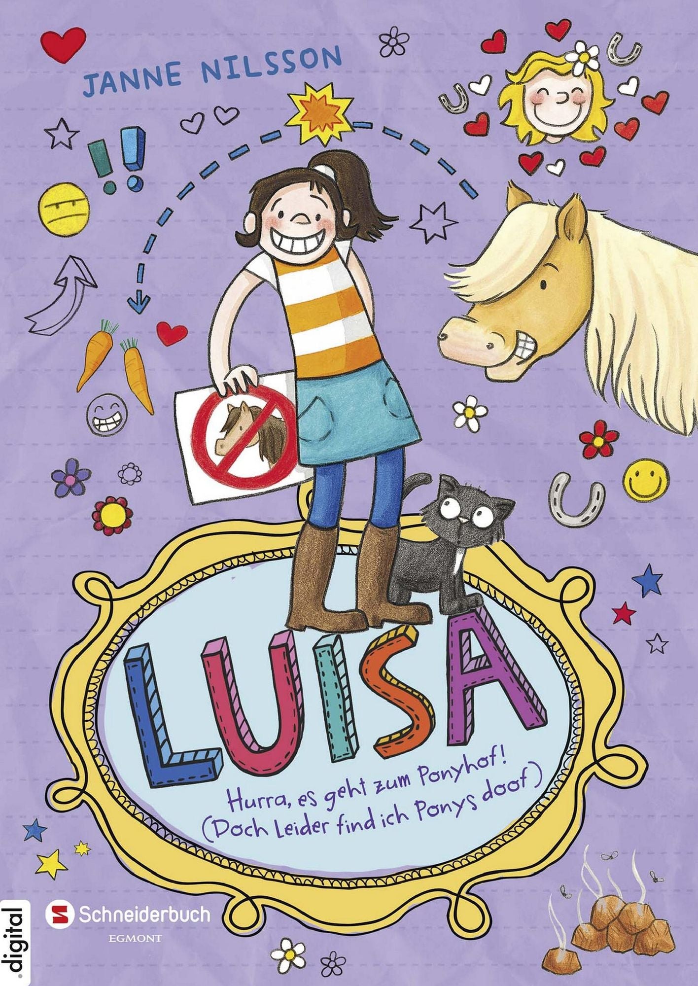 Luisa - Hurra, es geht zum Ponyhof! (Doch leider find ich Ponys doof): Lustiger Comicroman Geschenk zur Einschulung Für Fans von »Gregs Tagebuch« & »Mein Lotta-Leben«