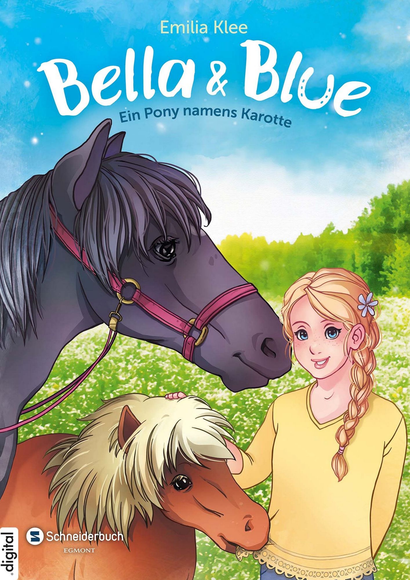 Bella & Blue, Band 03: Ein Pony namens Karotte