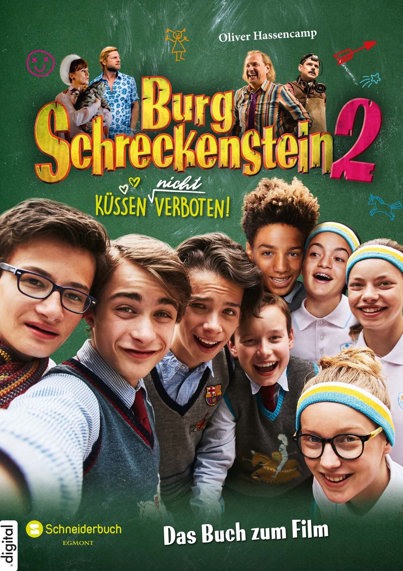Burg Schreckenstein 2 - Das Buch zum Film: Küssen (nicht) verboten!