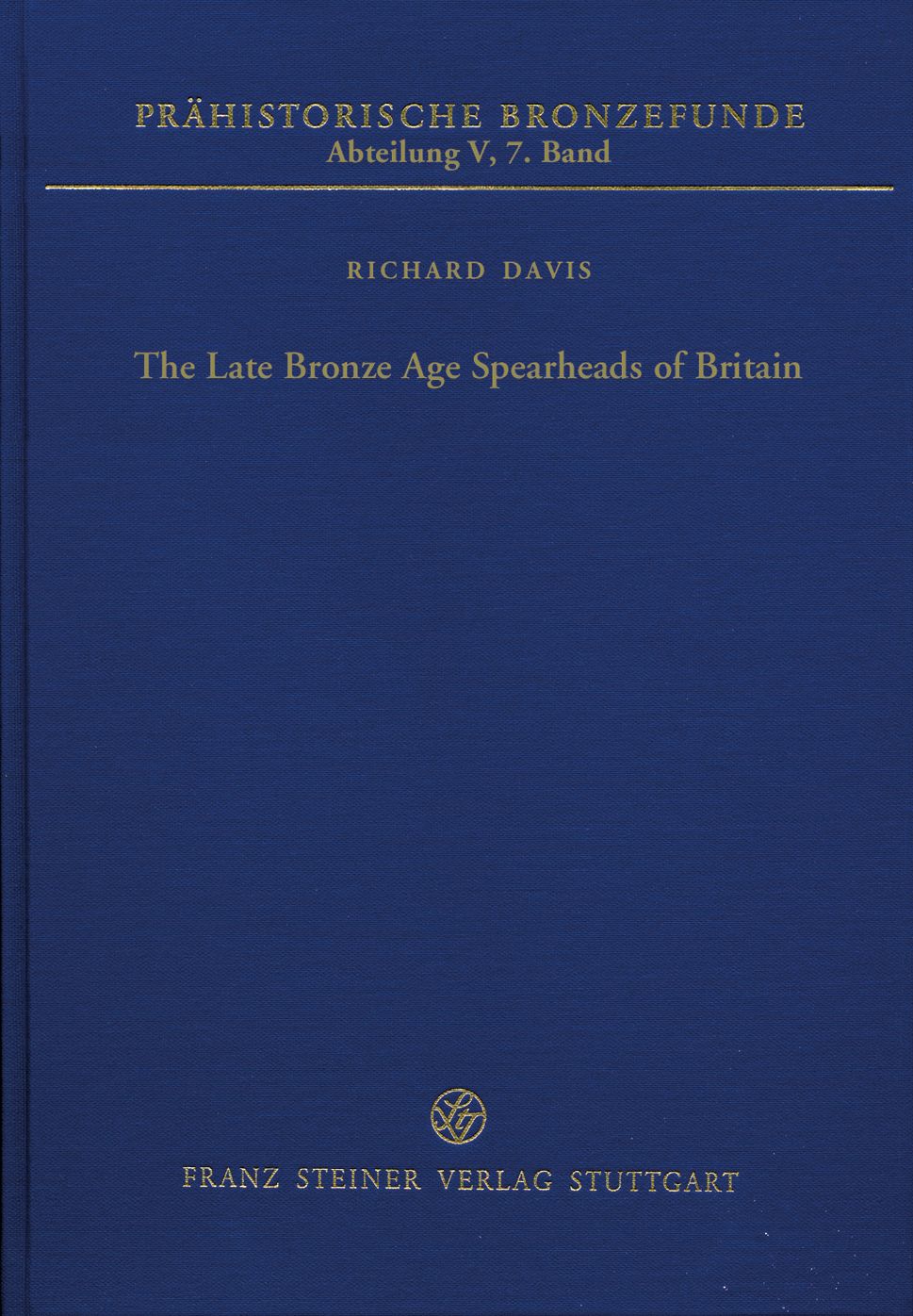 The Late Bronze Age Spearheads of Britan