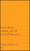 Aufstieg Und Fall Der Stadt Mahagonny