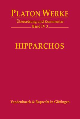 Hipparchos: Ubersetzung Und Kommentar