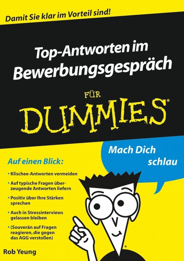 Top-Antworten im Bewerbungsgespräch für Dummies