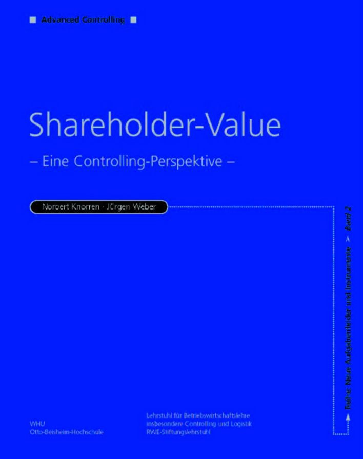 Shareholder Value: Eine Controlling-Perspektive