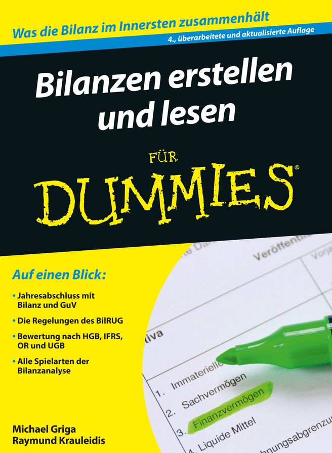 Bilanzen erstellen und lesen für Dummies