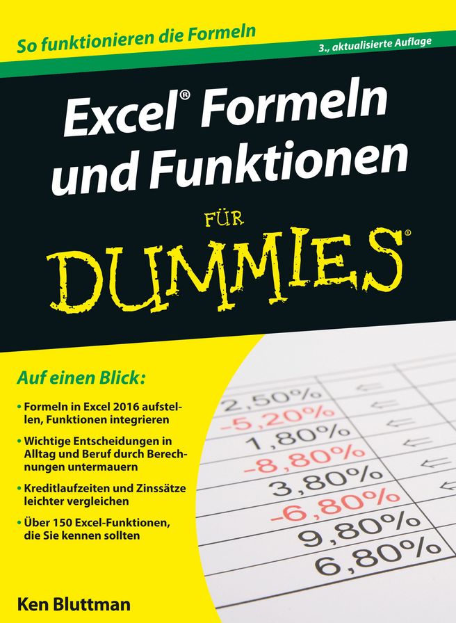 Excel Formeln und Funktionen für Dummies