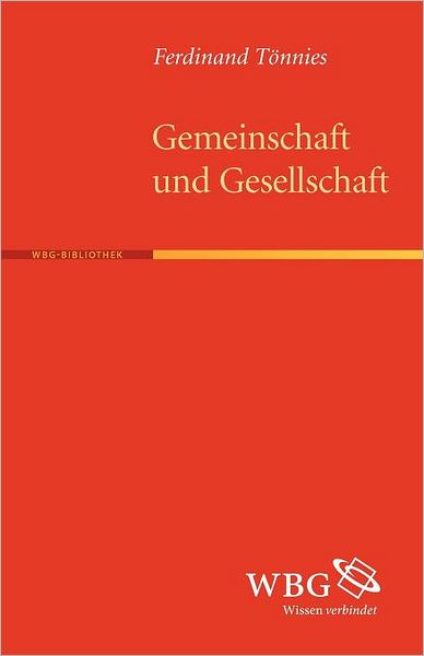 Gemeinschaft Und Gesellschaft