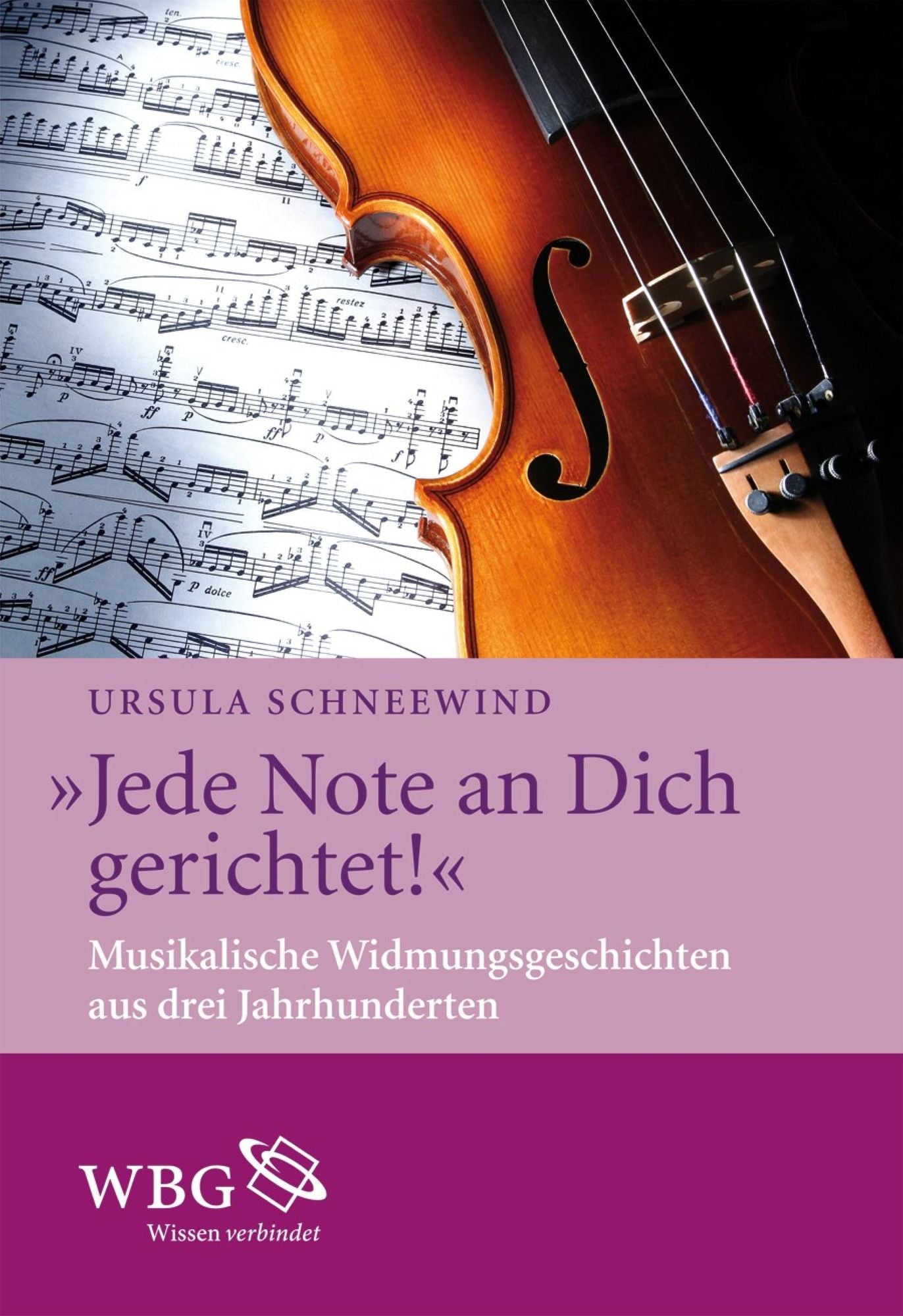 "Jede Note an Dich gerichtet!": Musikalische Widmungsgeschichten aus drei Jahrhunderten