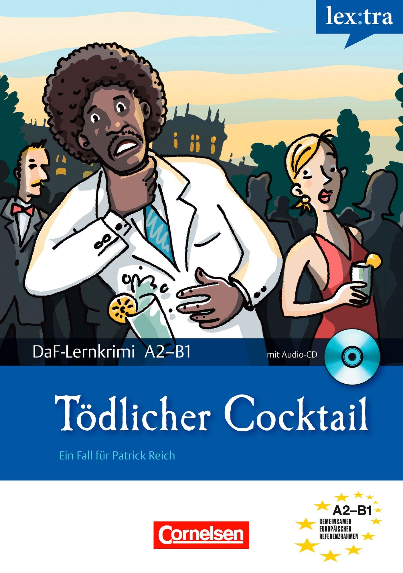 A2-B1 - Tödlicher Cocktail: Krimi-Lektüre als E-Book