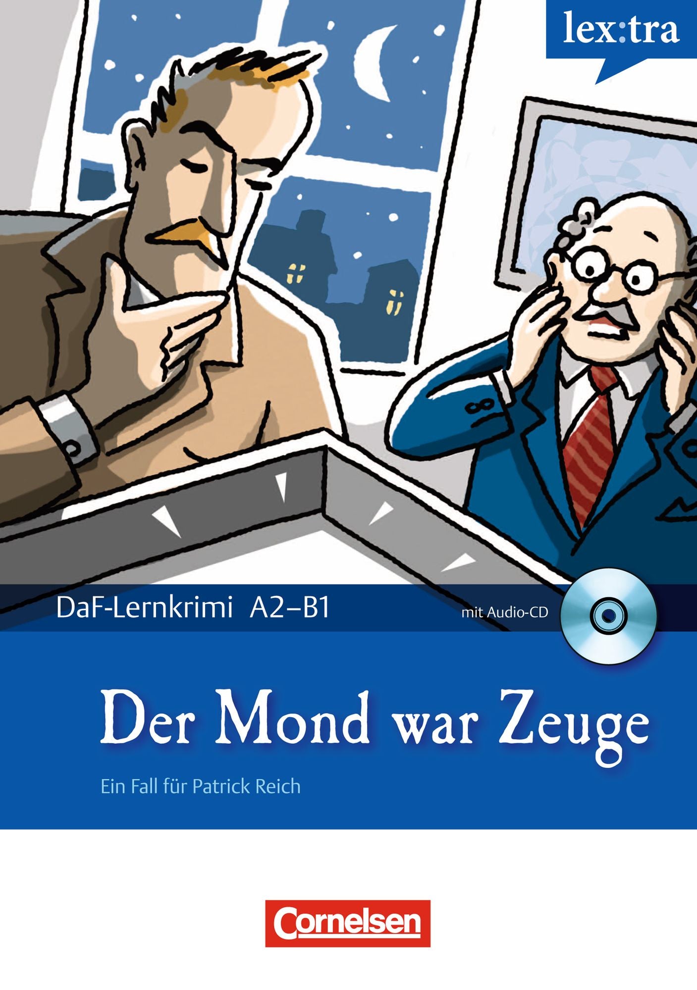A2-B1 - Der Mond war Zeuge: Krimi-Lektüre als E-Book